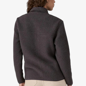 Patagonia Women's Retro Pile Fleece Jacket - Ink Black