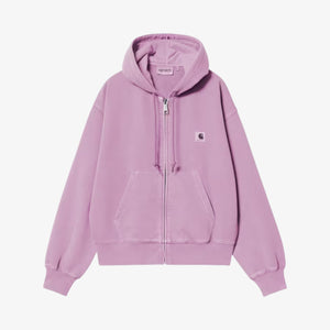 Carhartt Womens Hooded Nelson Jacket - Gentle Purple, Garment dyed