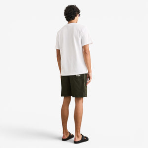 Rhythm Imprint Vintage Short Sleeve T-shirt - White