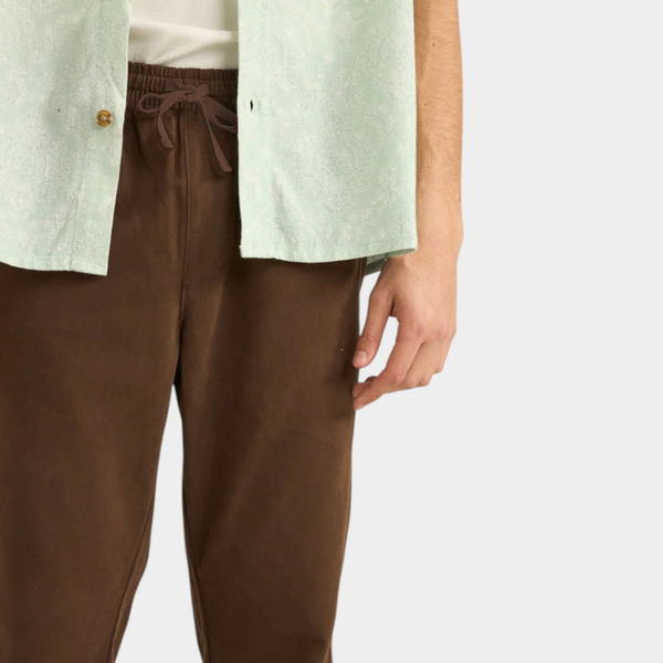 Rhythm Brushed Jam Pant - Brown
