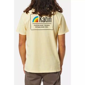 Katin Country S/S Tee - Sun Yellow Sand Wash