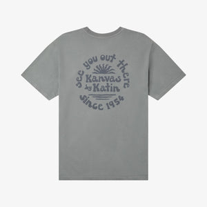 Katin Topanga Tee - Graphite Vintage Wash