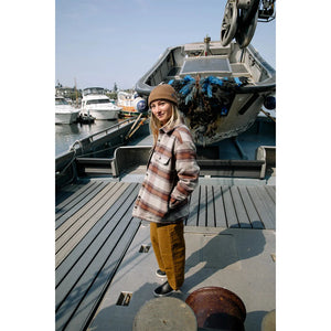 Kavu Women's Pinedrona Boyfriend Overshirt - Wood Bronze