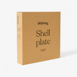 HKLIVING Shell plate - Sienna