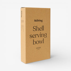 HKLiving - Shell Serving Bowl : Oyster