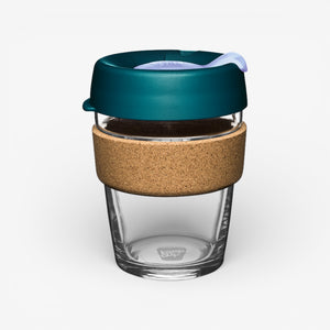 KeepCup Brew 12oz Reusable Coffee Cup - CORK Band - Eventide