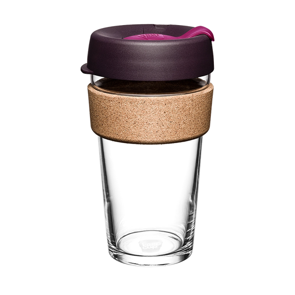 KeepCup 'Brew' 16oz Reusable Coffee Cup - Cork Band - Nutmeg