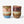 HKLiving  70s ceramics : café cups - Lagoon (set of four)