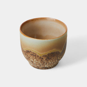 HKLiving 70s ceramics café cup - Shell