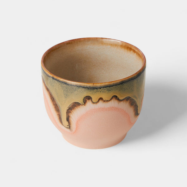 HKLiving 70s ceramics Café Cup - blossom