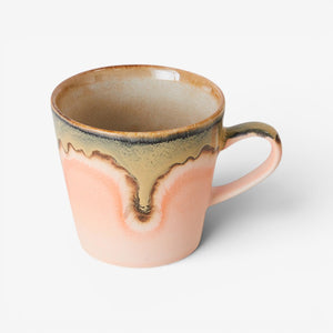 HKLIVING  70s Ceramics: Americano Mug : Blossom