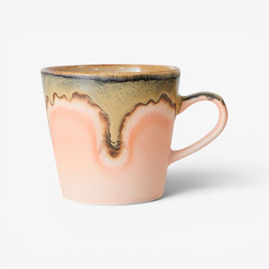 HKLIVING  70s Ceramics: Americano Mug : Blossom