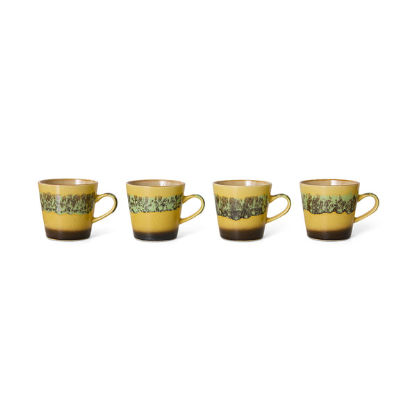 HKLIVING 70s ceramics: Americano mug - Kelp
