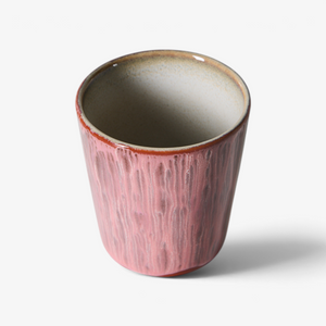 HKLiving  70s ceramics : Coffee Mug - Rhubarb