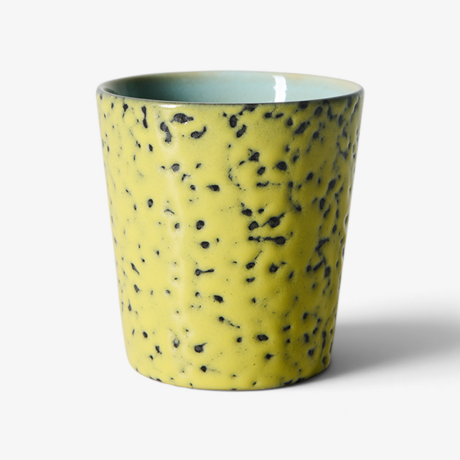 Hkliving 70s ceramics: coffee mug - Corn