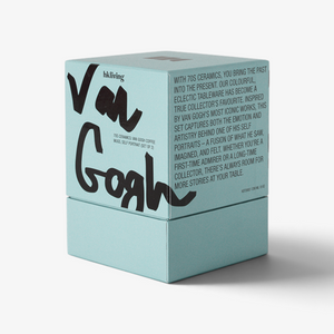 HKLiving 70s ceramics: Van Gogh coffee mugs (set of 2)