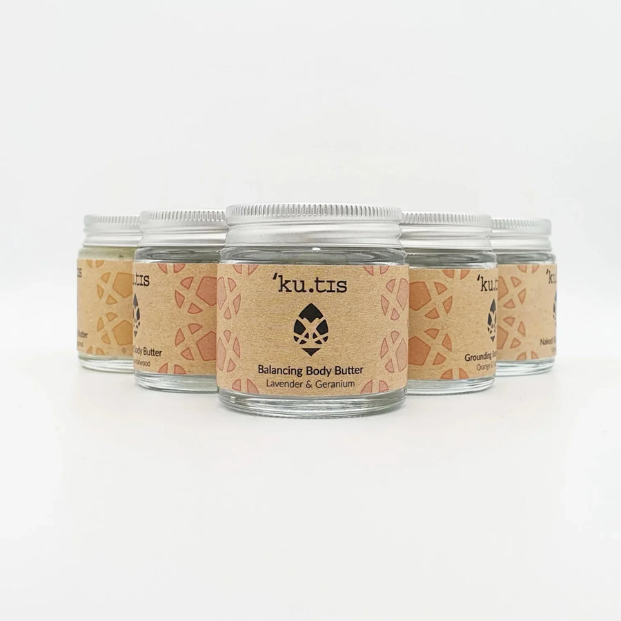 Kutis Organic Body Butter - UPLIFTING - Mandarin & Bergamot - 30g