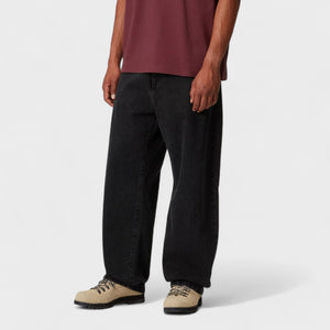 Carhartt Landon 'Robertson' Pant - Black Stone Washed
