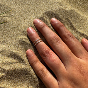 Lima Lima Jewellery - Minimalist Midi / Toe Ring - Eco Silver
