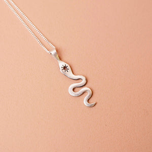 Lima-Lima Jewellery - Serpent Necklace - Eco Silver