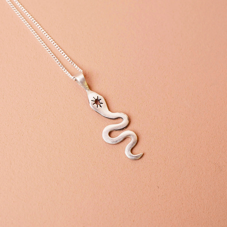 Lima-Lima Jewellery - Serpent Necklace - Eco Silver