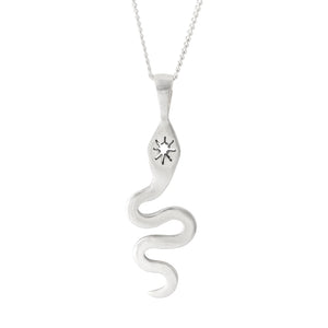 Lima-Lima Jewellery - Serpent Necklace - Eco Silver