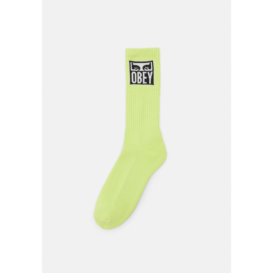 OBEY Open Eyes Icon Socks - Celery Juice