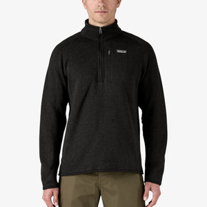 Patagonia Men's Better Sweater™ 1/4-Zip Fleece - Black