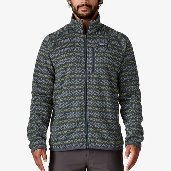 Patagonia Men's Better Sweater™ Fleece Jacket - Woven Together : Smoulder Blue
