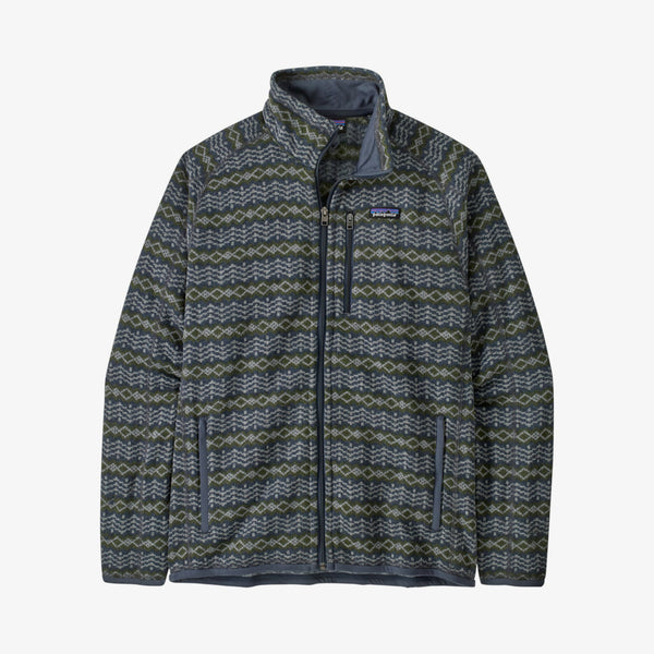 Patagonia Men's Better Sweater™ Fleece Jacket - Woven Together : Smoulder Blue