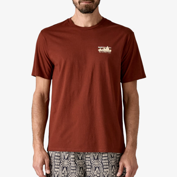 Patagonia Men's '73 Skyline Organic T-Shirt - Dried Vanilla
