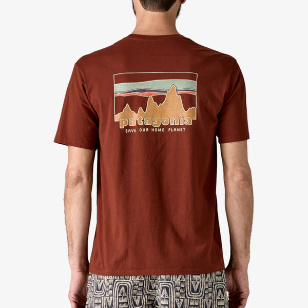 Patagonia Men's '73 Skyline Organic T-Shirt - Dried Vanilla