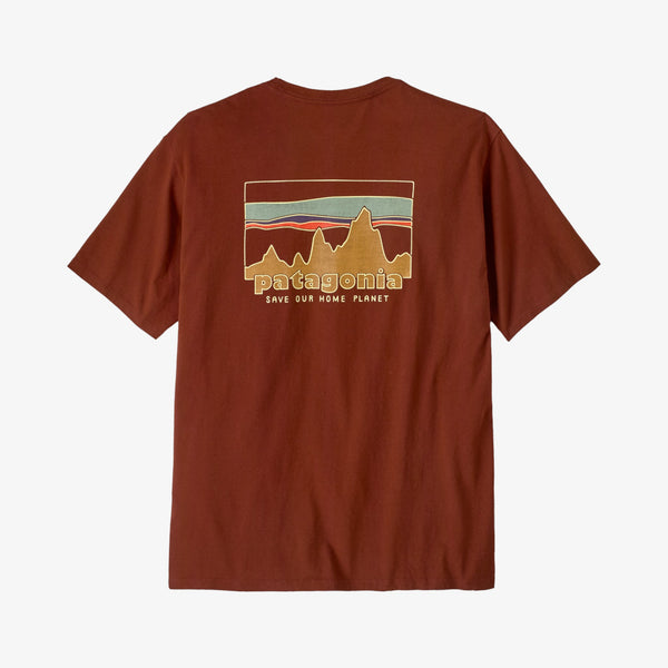 Patagonia Men's '73 Skyline Organic T-Shirt - Dried Vanilla