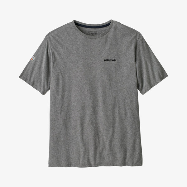 Patagonia Men's Fitz Roy Icon Responsibili-Tee® - Gravel Heather