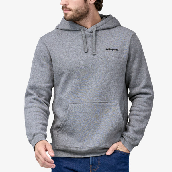 Patagonia Fitz Roy Icon Uprisal Hoody - Gravel Heather