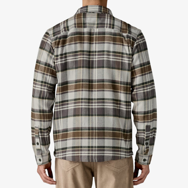 Patagonia Men's Fjord Flannel Shirt - Blizzard: Salt Grey
