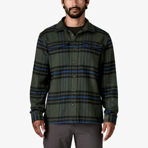 Patagonia Men's Fjord Flannel Shirt - Catch : Old Growth Green