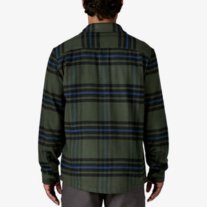 Patagonia Men's Fjord Flannel Shirt - Catch : Old Growth Green