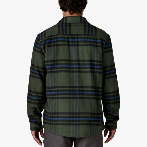 Patagonia Men's Fjord Flannel Shirt - Catch : Old Growth Green