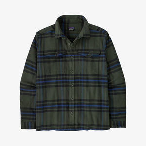 Patagonia Men's Fjord Flannel Shirt - Catch : Old Growth Green