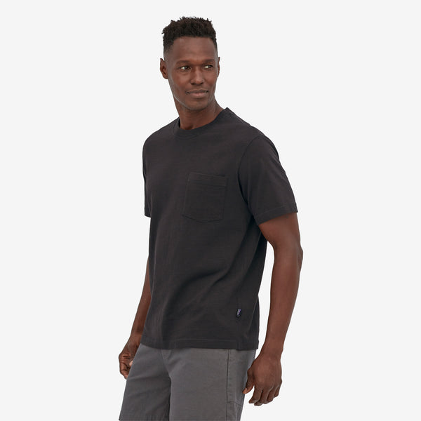 Patagonia Cotton in Conversion Midweight Pocket Tee - Black