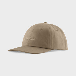 Patagonia Fitz Roy Icon Trad Cap - Text Logo - Seabird Grey