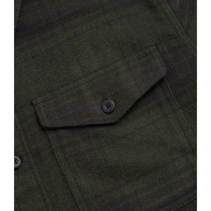 Patagonia Organic Cotton Fjord Flannel LS Shirt - Cascade : Basin Green
