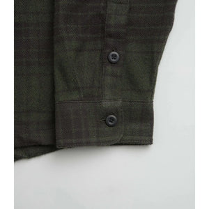 Patagonia Organic Cotton Fjord Flannel LS Shirt - Cascade : Basin Green