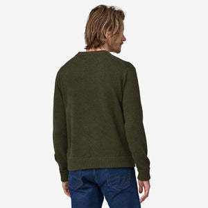 Patagonia Men's Recycled Wool-Blend Sweater - Basin Green