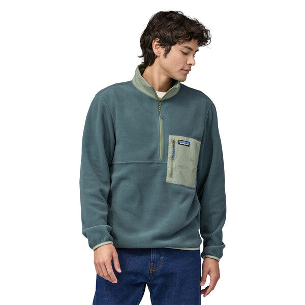Patagonia Men's Microdini 1/2 Zip Fleece - Nouveau Green