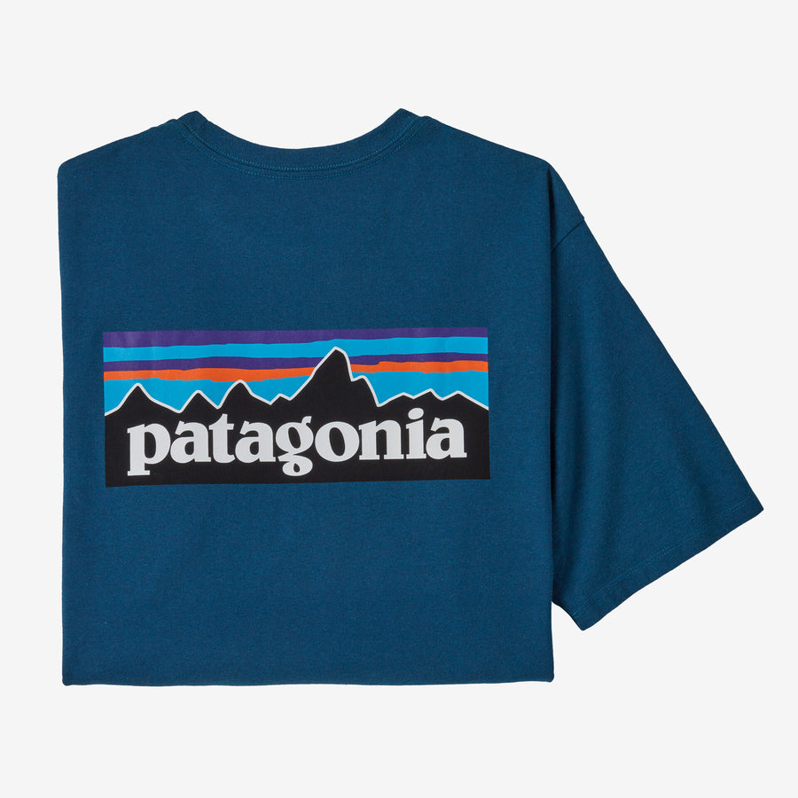 Patagonia P-6 Logo Responsibili-Tee T-shirt - Wavy Blue