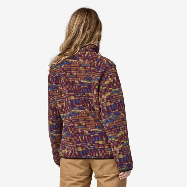 Patagonia Women's Lightweight Synchilla® Snap-T® Fleece Pullover - Pale Periwinkle