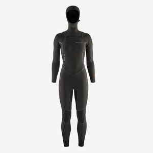 Patagonia Women's R4 Yulex FZ Hooded Full Suit - Black