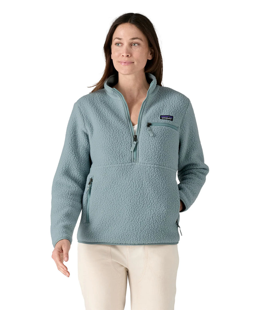 Patagonia Women's Retro Pile Marsupial - Thermal Blue